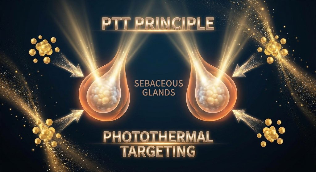 골드 PTT: 과도한 피지와 넓은 모공을 잡아주는 금 나노 레이저